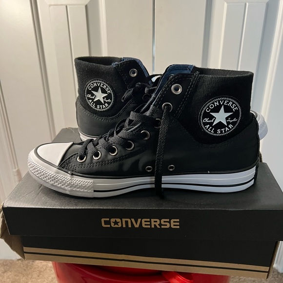 Converse Other - Converse CT MA-1 ZIP HI Black/White UNISEX Mens Size 9 Womens Size 11